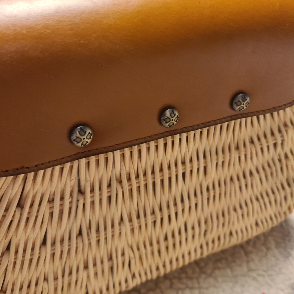 Patricia Nash Wicker Handbag - Picture 7 of 7
